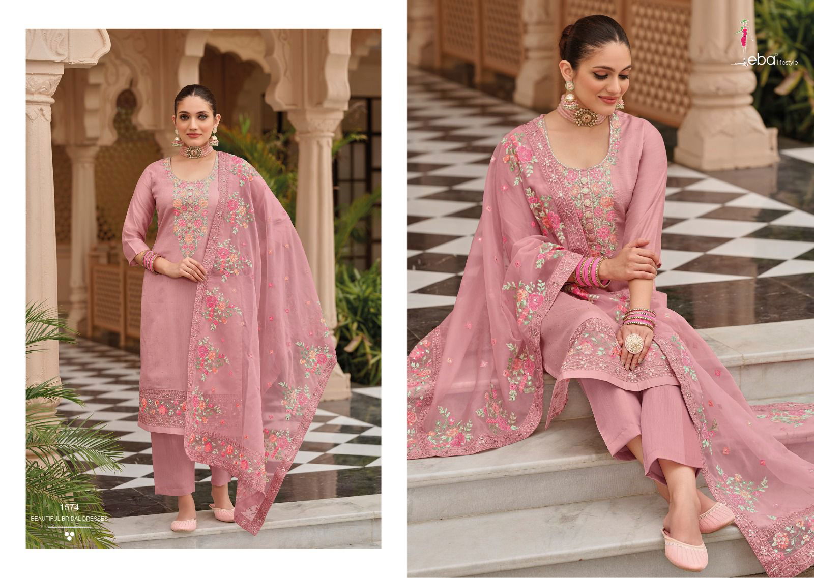 Eba Nayra Vol 7 Viscose Silk Heavy Salwar Kameez Collection
